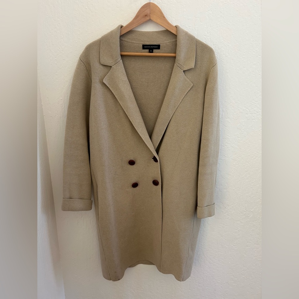 Banana Republic sweater coat